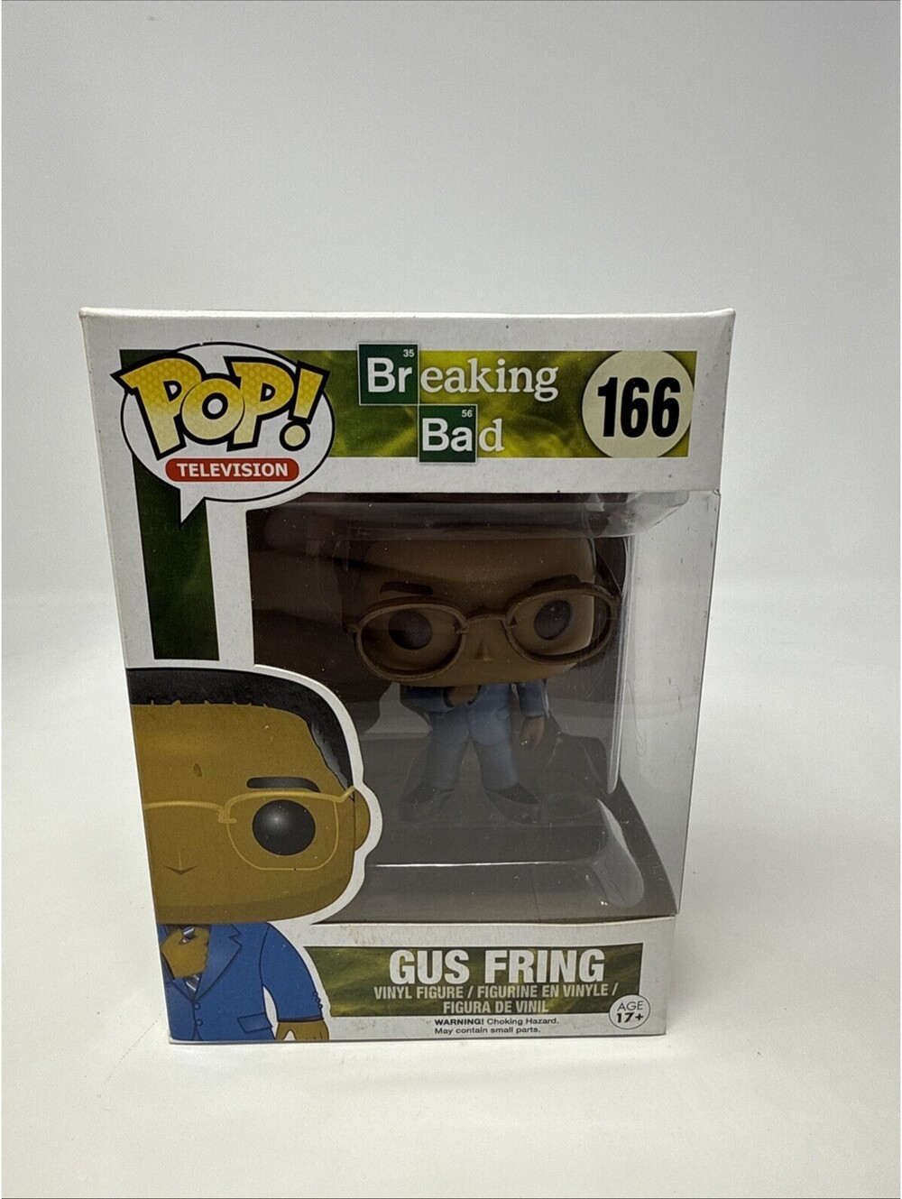Funko Pop! Television Breaking Bad Gus Fring #166 Vinyl Figure DAMAGED BOX